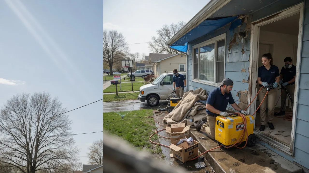 Basement Flood Cleanup in Henlawson, WV near me
